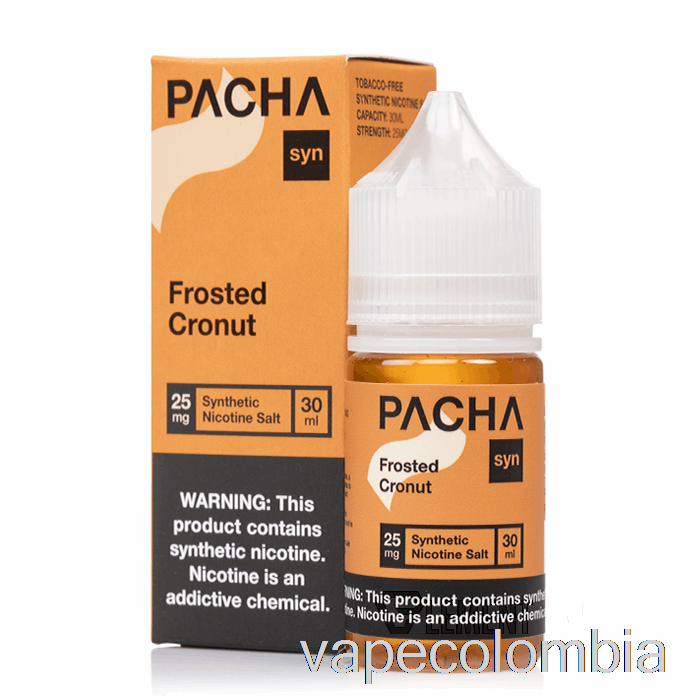 Vape Recargable Frosted Cronut - Pacha Syn Sales - 30ml 25mg